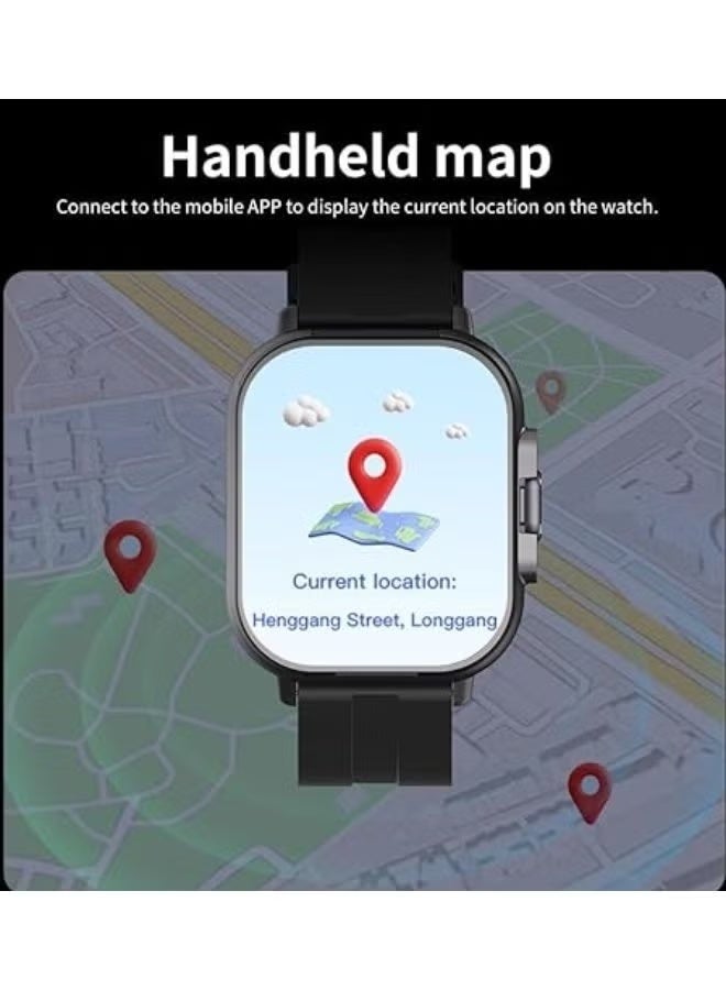 Smartbarry A70 Smartwatch with Built-In Wireless Earbuds – 2-in-1 Smartwatch & Earphones Bundle, Black, Fitness Tracking, Heart Rate Monitor, Notifications, Android & iOS Compatible - Image 4